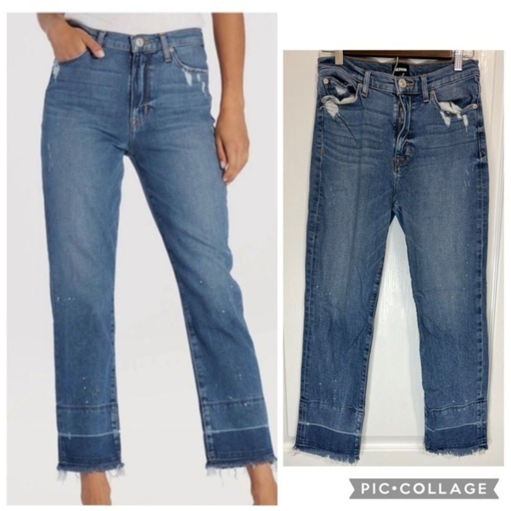Hudson Zoey Cropped Straight leg size size 27